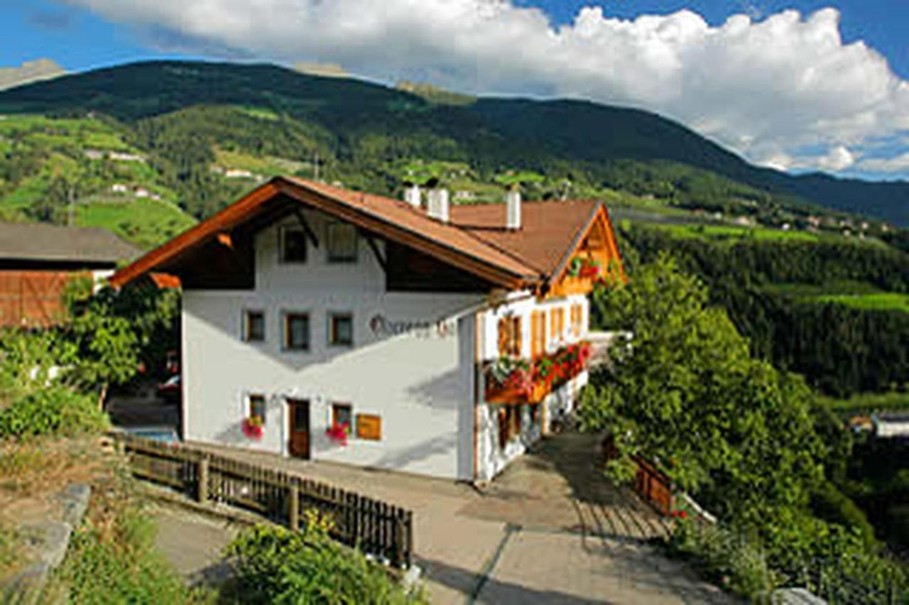 Oberegghof Ferienwohnung Garten Рифьяно Экстерьер фото
