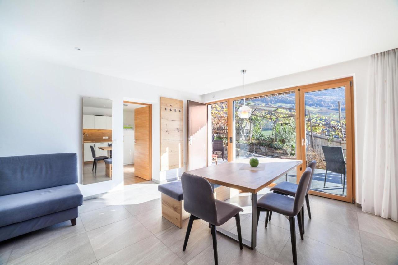 Oberegghof Ferienwohnung Garten Рифьяно Экстерьер фото
