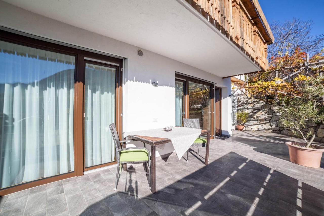 Oberegghof Ferienwohnung Garten Рифьяно Экстерьер фото