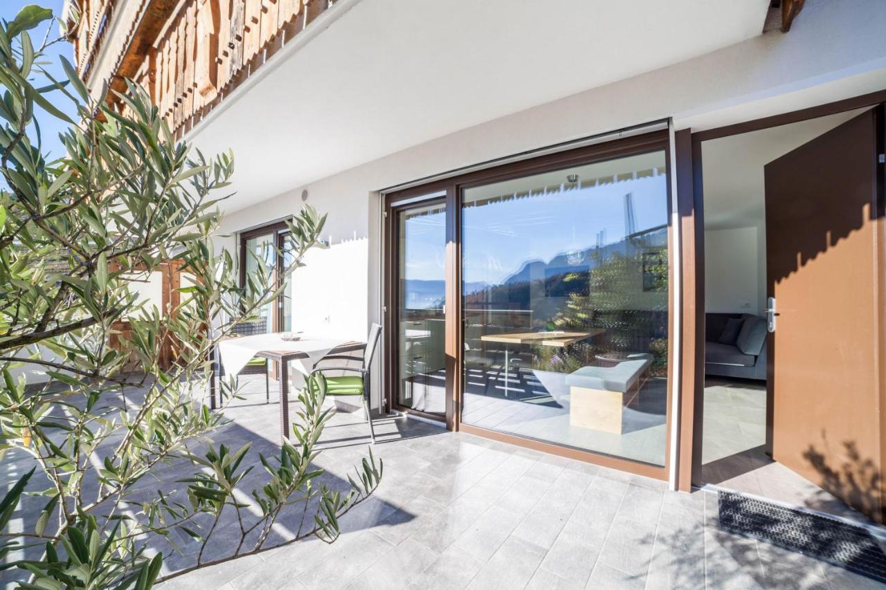 Oberegghof Ferienwohnung Garten Рифьяно Экстерьер фото