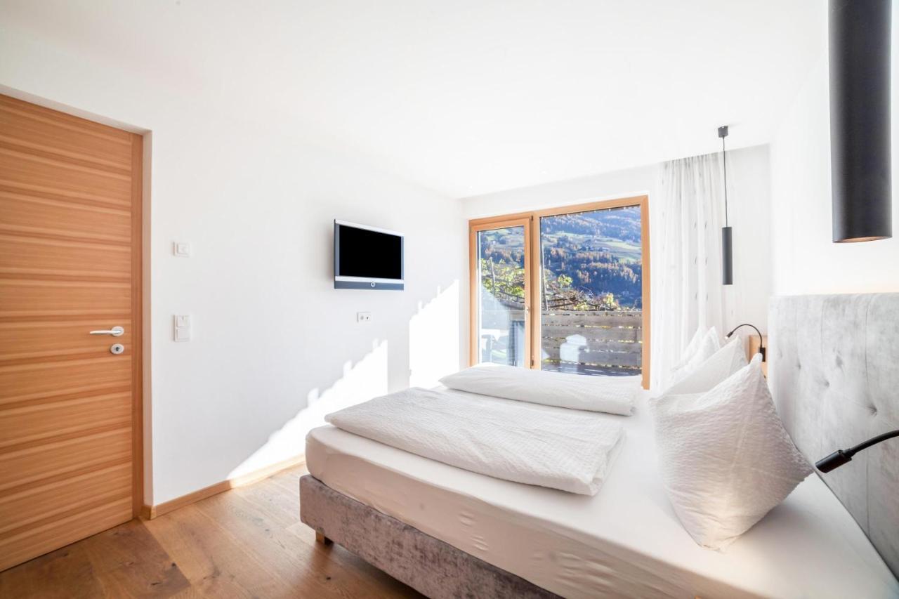 Oberegghof Ferienwohnung Garten Рифьяно Экстерьер фото