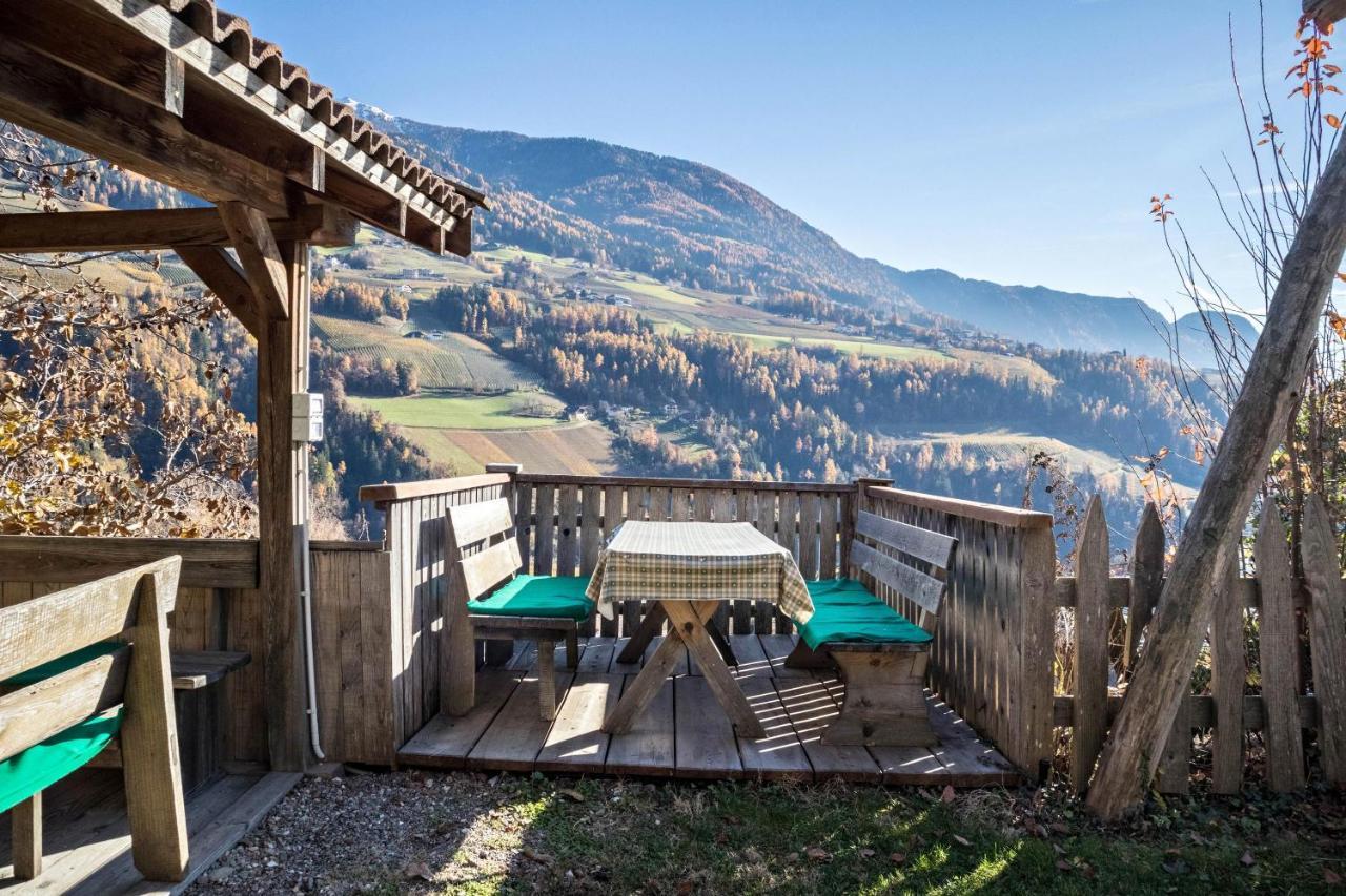 Oberegghof Ferienwohnung Garten Рифьяно Экстерьер фото